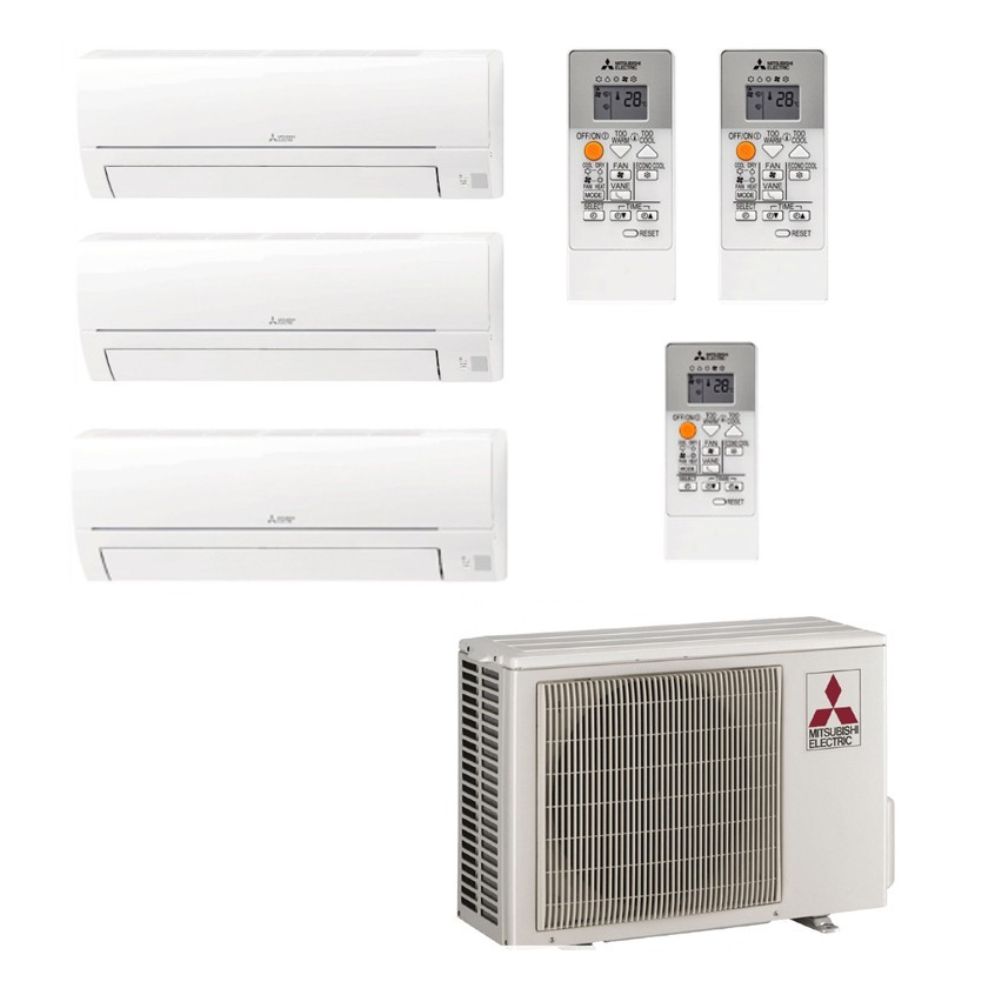 Aire Acondicionado Mitsubishi Split 3X1 MSZ3HA